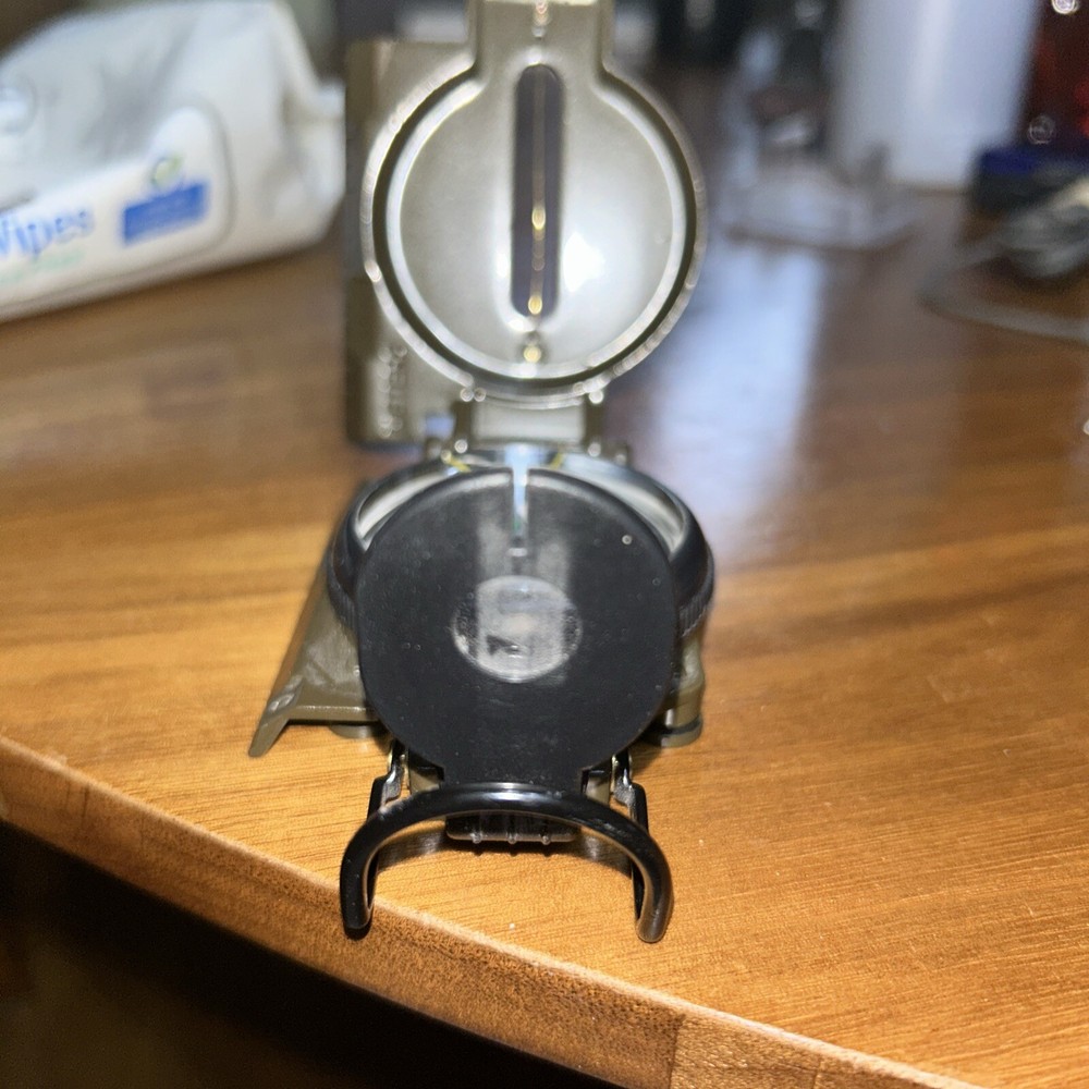 Compass Foldable in Closed Metal Case Camping Accessory Original