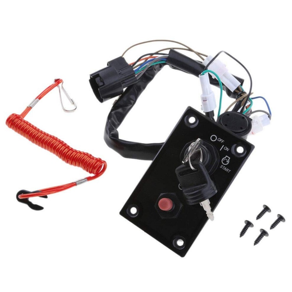 SUZUKI Outboard Top Single Ignition Key Switch Panel 37100-96J24 37100-96J27