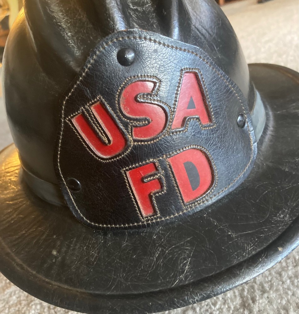 VINTAGE 1960s FIRE HELMET