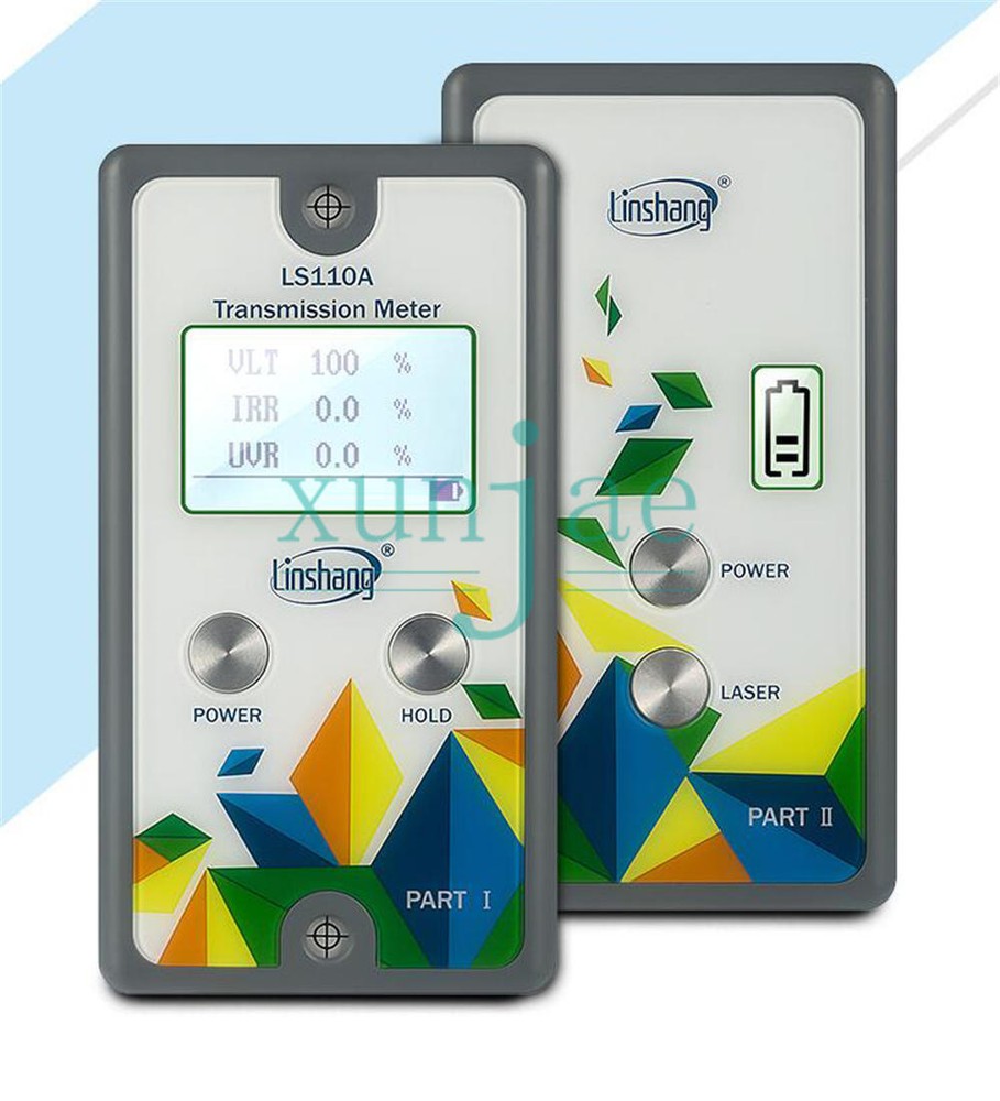 LS110A Light Transmittance Tester Split Transmission Meter Window Tint Meter