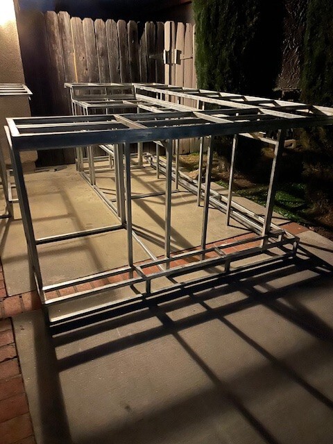Custom DIY BBQ Island frame kit - any style