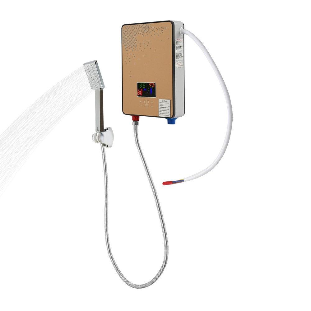 Instant Electric Tankless Hot Water Heater On Demand Whole House 110V 4500W New