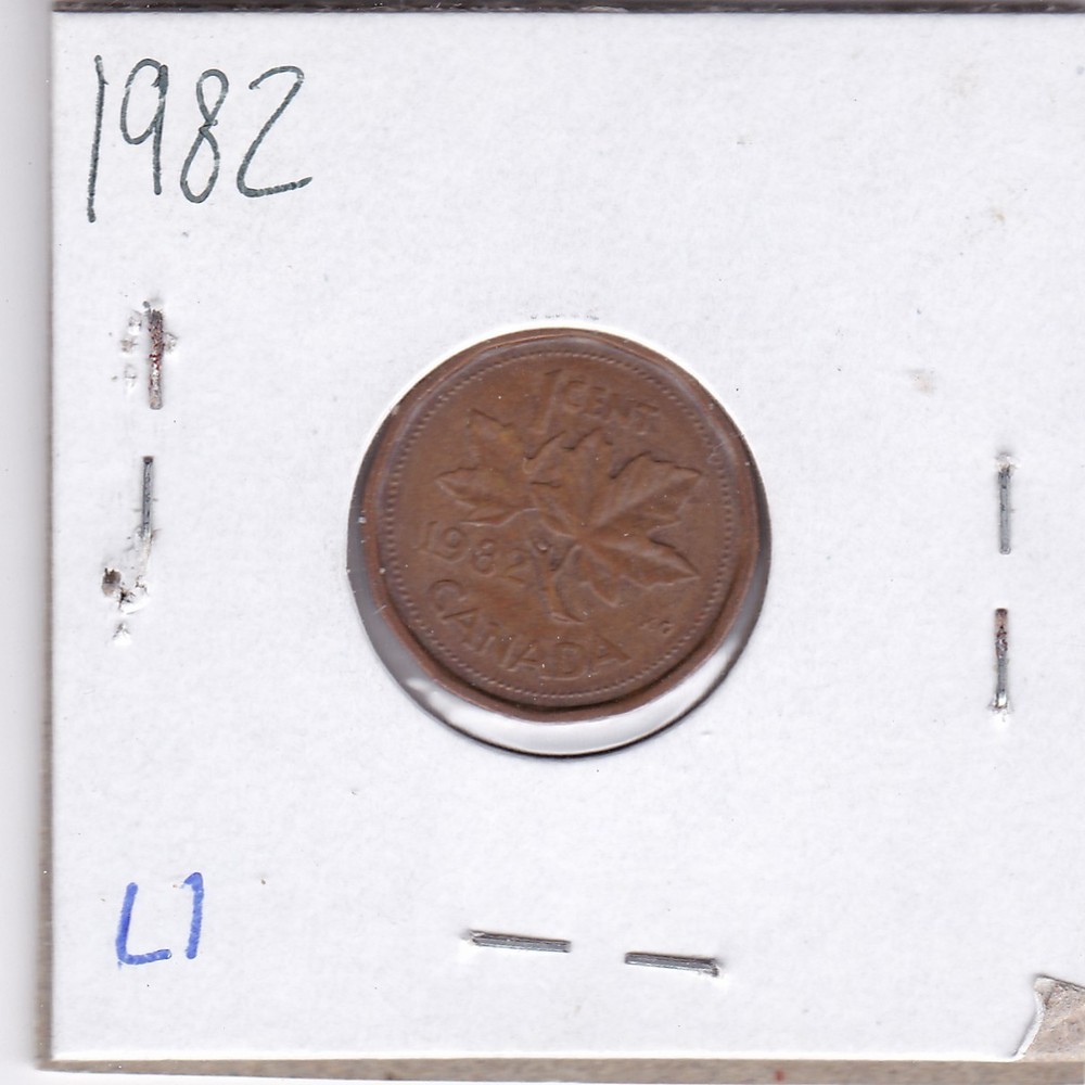 1982 Canada Cent L1