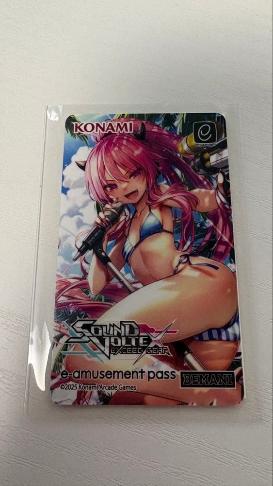 Sound Voltex E-Amusement Pass Card Grace