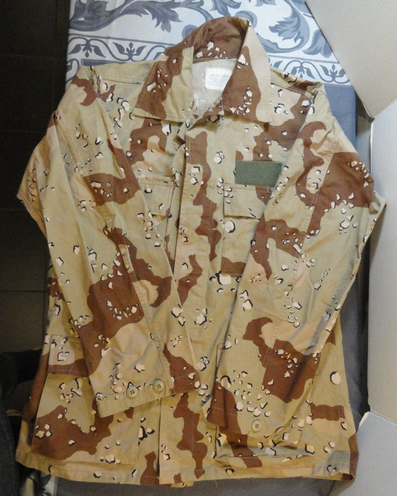 SPECIAL OPERATIONS SF NAVY SEALS DELTA CHOCOLATE CHIP JACKET MEDIUM LONG
