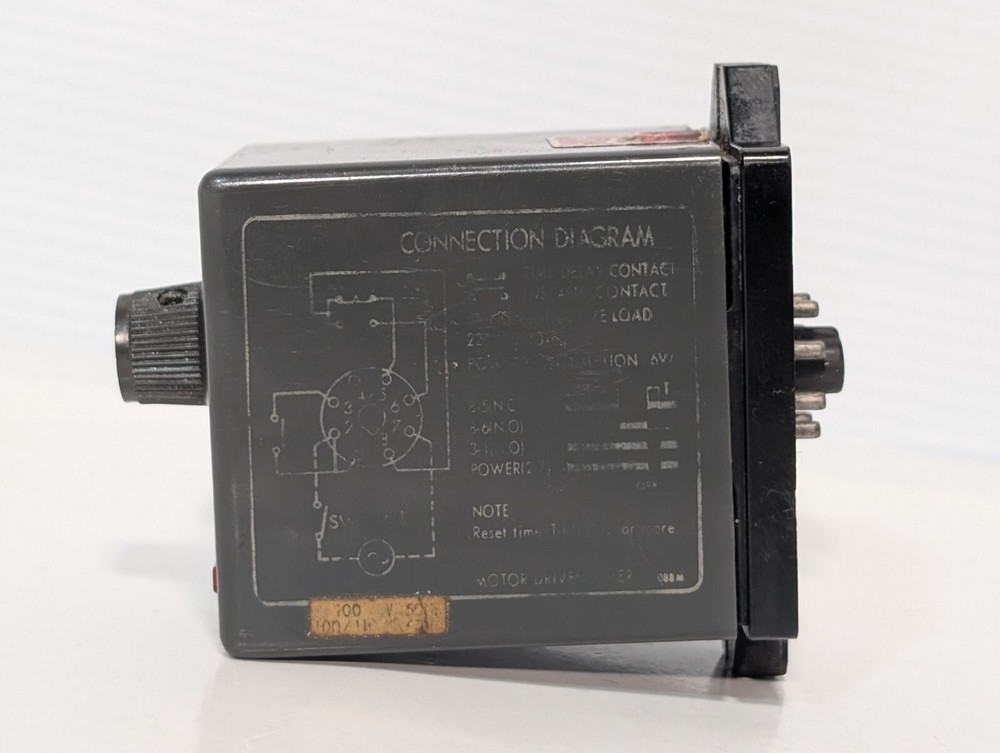 Omron Type STP-100VAC Subminy Timer 0-10 Minutes
