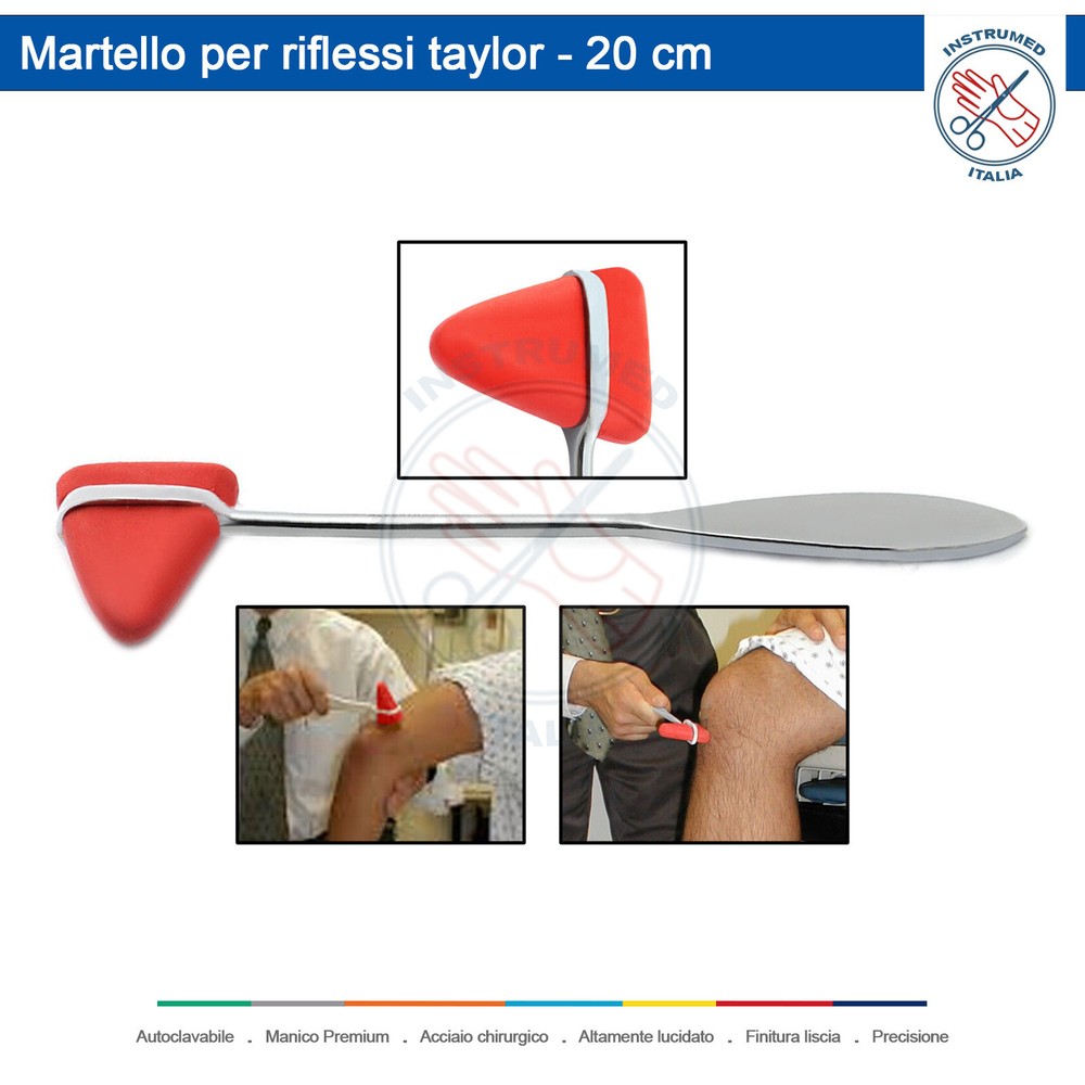 Taylor Hammer Reflex Doctor Neurological Triangular Diagnostic Percussion