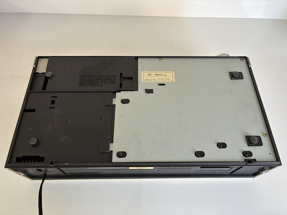 Technics RS-M216 Cassette Tape Deck Read Description