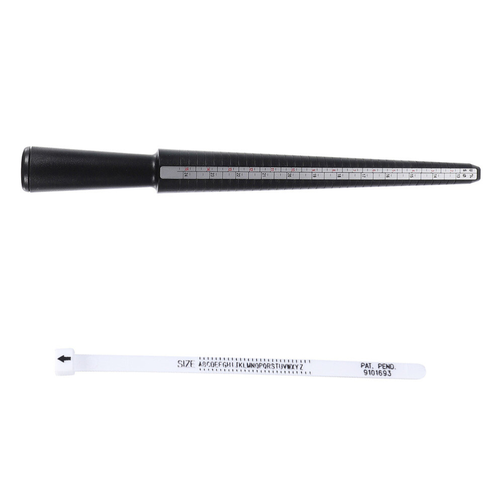 1Set Ring Sizer Set Measuring Stick Practical Ring Sizer Ring Mandrel Gauge