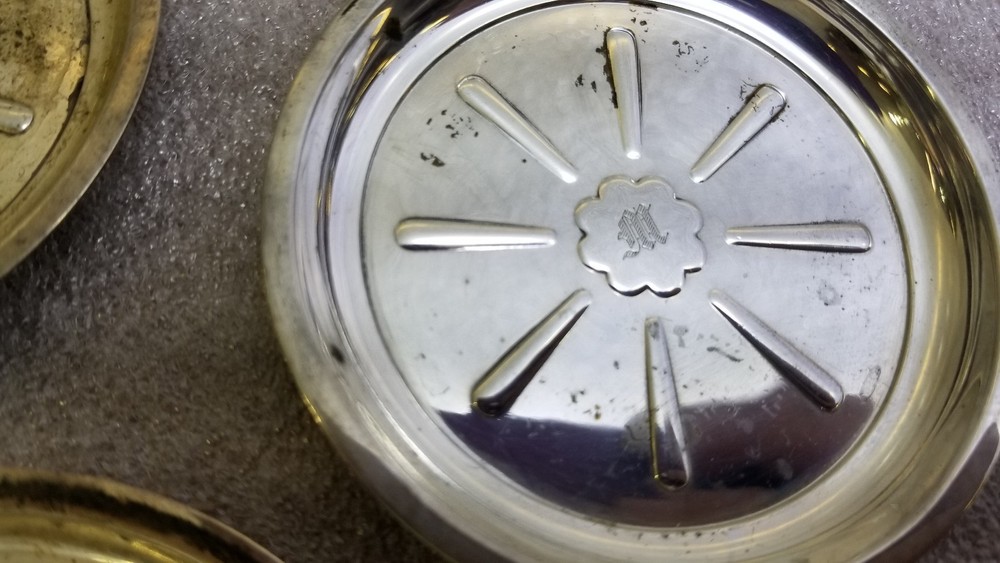 8 TIFFANY & CO. STERLING SILVER PLATES 1920