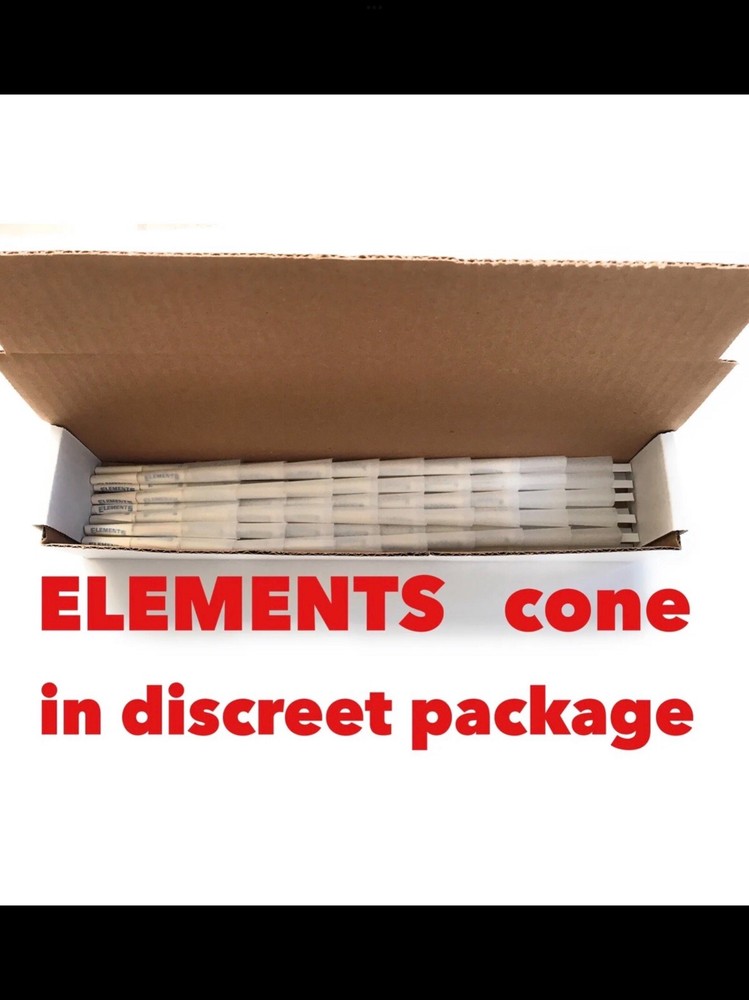 ELEMENTS Organic Rice KING Size Cone + Raw Torch Phoenix Extendo Lighter