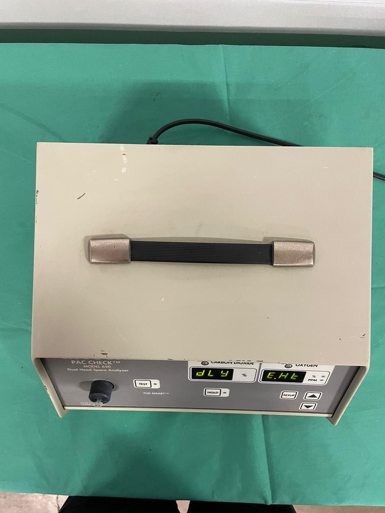 Mocon Dual Head Space Analyzer Pac Check Model 650