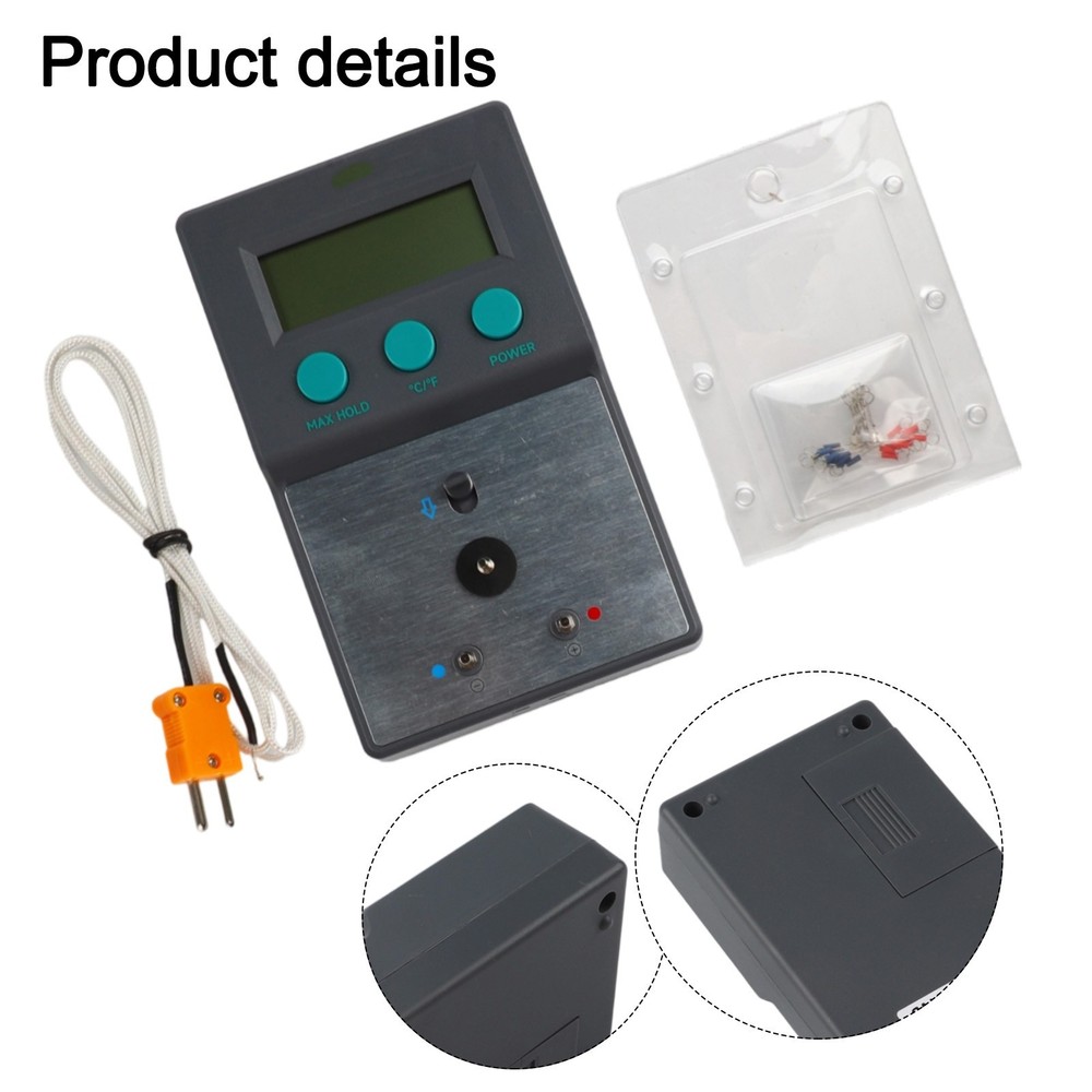 Solder Tip Thermometer With Customizable Shutdown Timer For Efficient Use