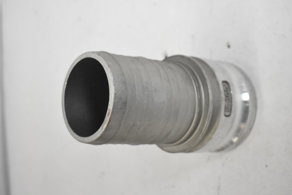 PT PAC E-300 Aluminum Hose Barb Fitting 3" Camlock Type E Adapter Coupling Pipe