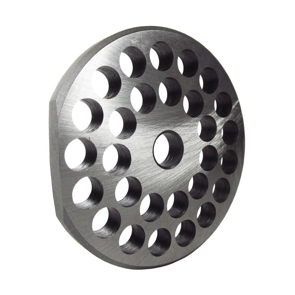 GRINDER PLATE #22 - 3/8 HOLE   W/ 1 FLAT EDGE