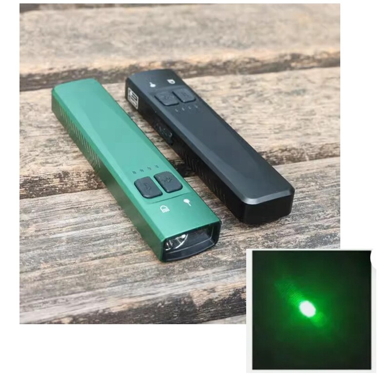 510nm 515nm 5mw Green Light Indicator Laser Module Type-C Charging