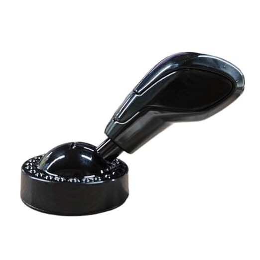 Ball-bar Car Push Starter Button Cover, Alloy Auto Engine Ignition Black