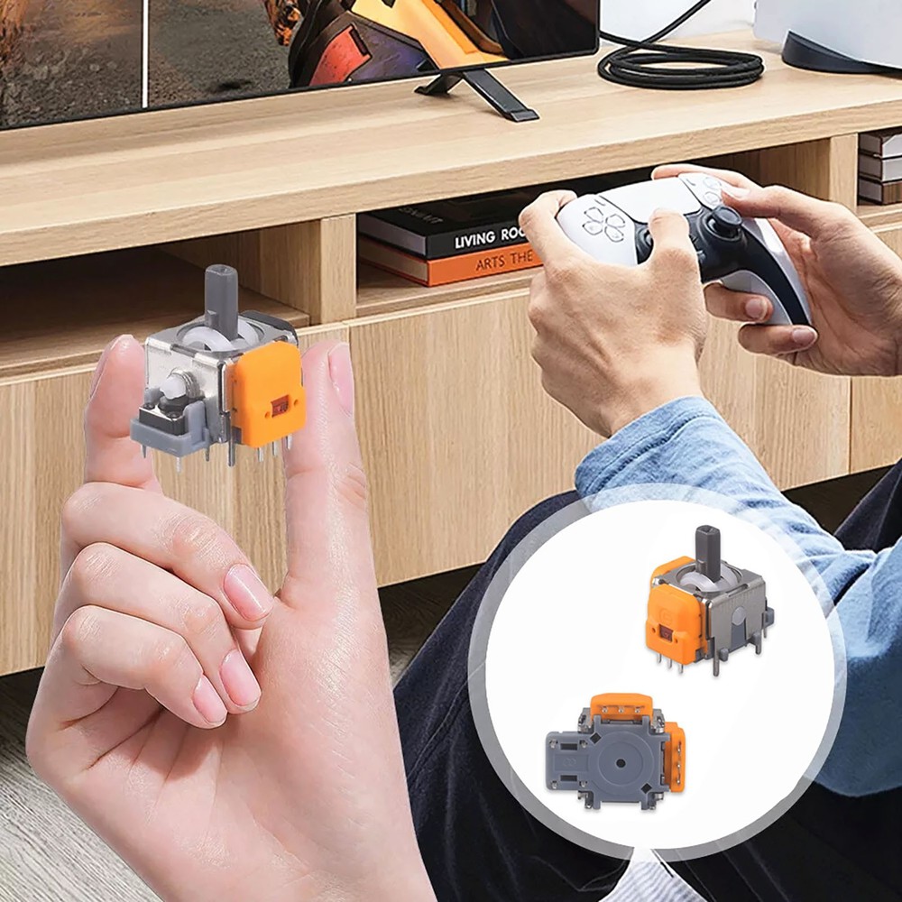 10Pcs New 3D Hall Effect Joystick Module For PS5 Dualsense Controller Accessory