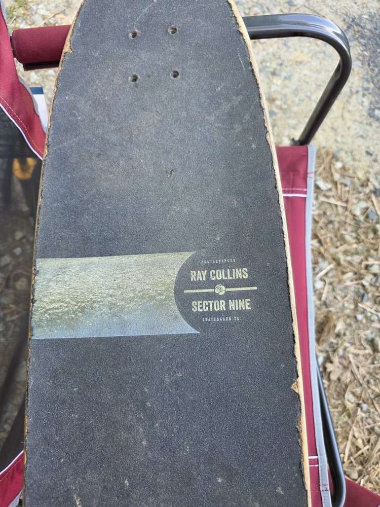 Ray Collins Sector 9 Board Only Wood Deck Used NICE