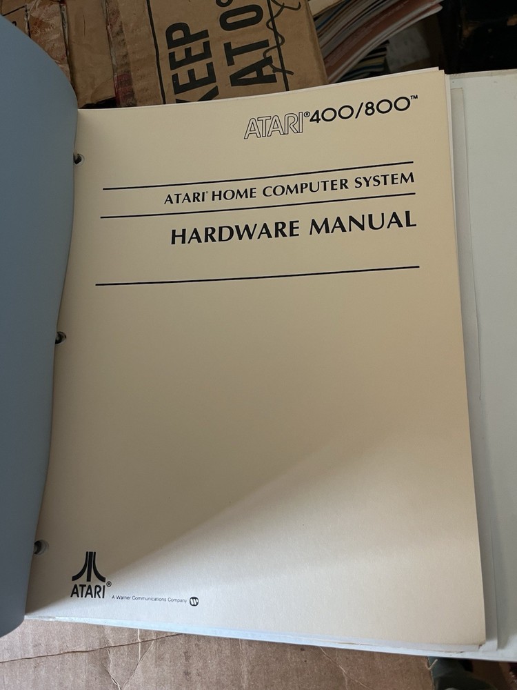 Atari 400/800 Technical Reference Notes