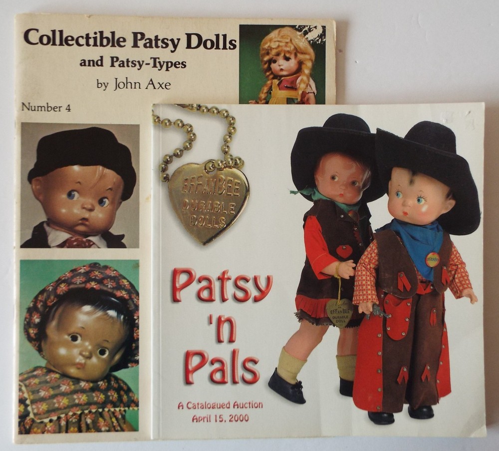 Effanbee Patsy Dolls Book Signed John Axe & Patsy ‘n Pals Catalog Theriault’s