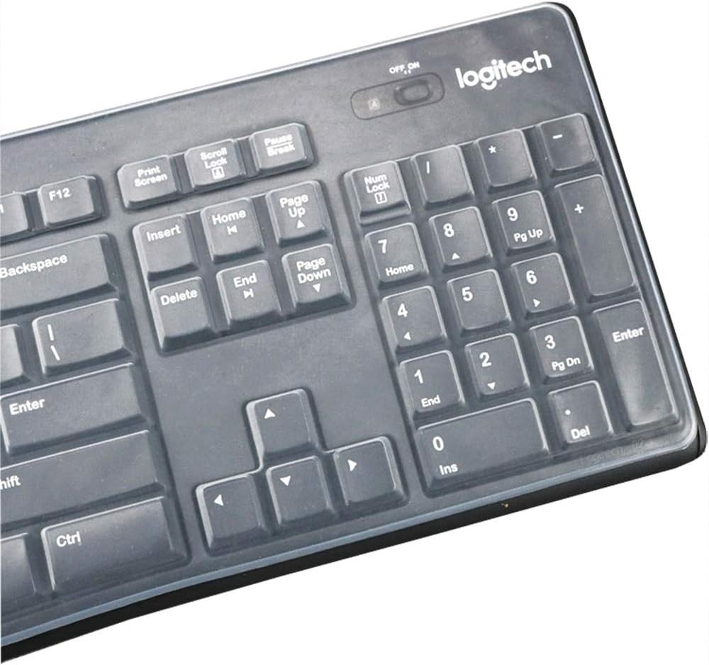 Ultra Thin Desktop PC Silicone Clear Keyboard Cover Skin Protector Compatible...