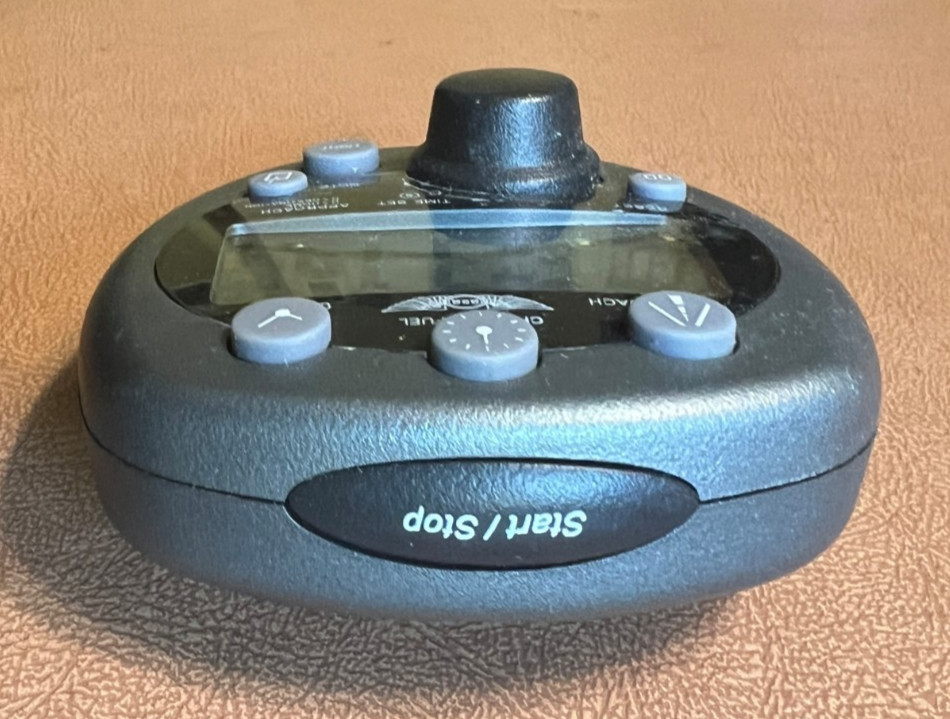 ASA Flight Timer-2 Aviation Flight Timer - Grey & Black Color