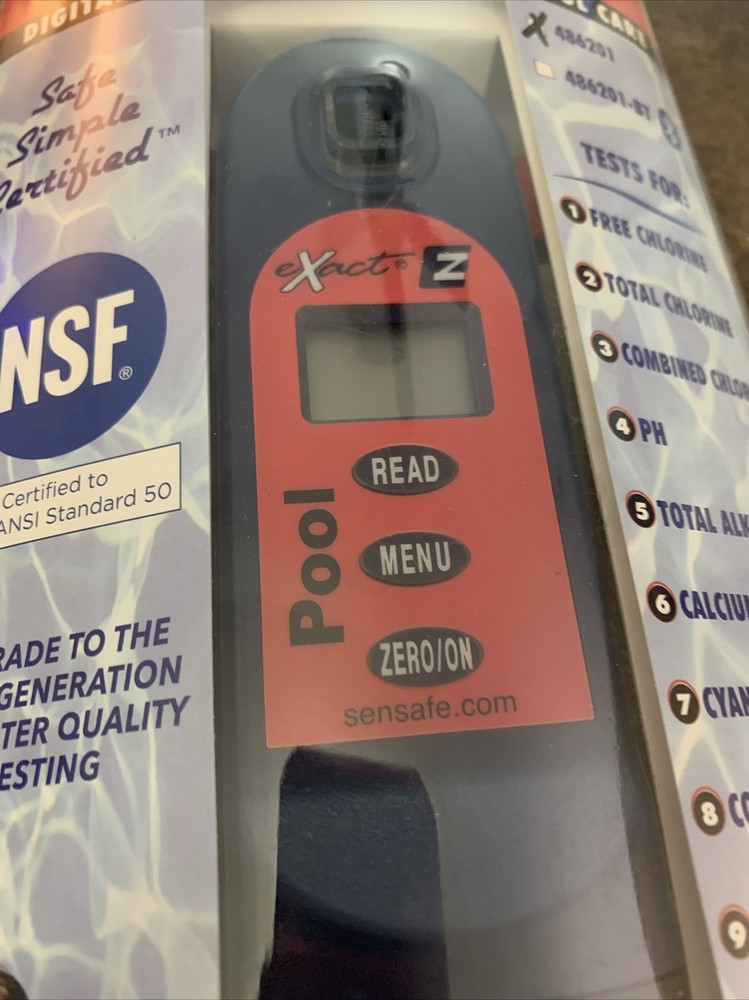 Pool Exact Z - Digital Water Testing 486201 Pool Test Kit