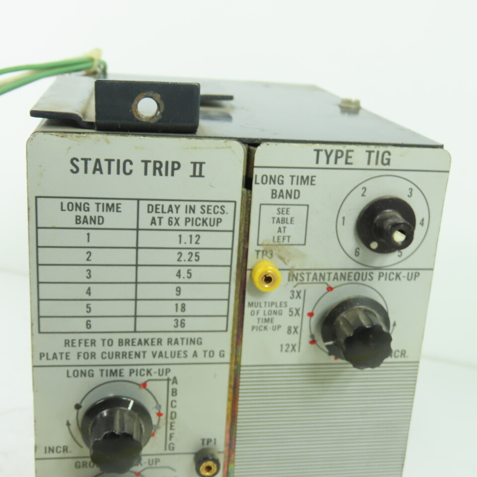 Switchgear Allis-Chalmers Type TIG Static Trip II