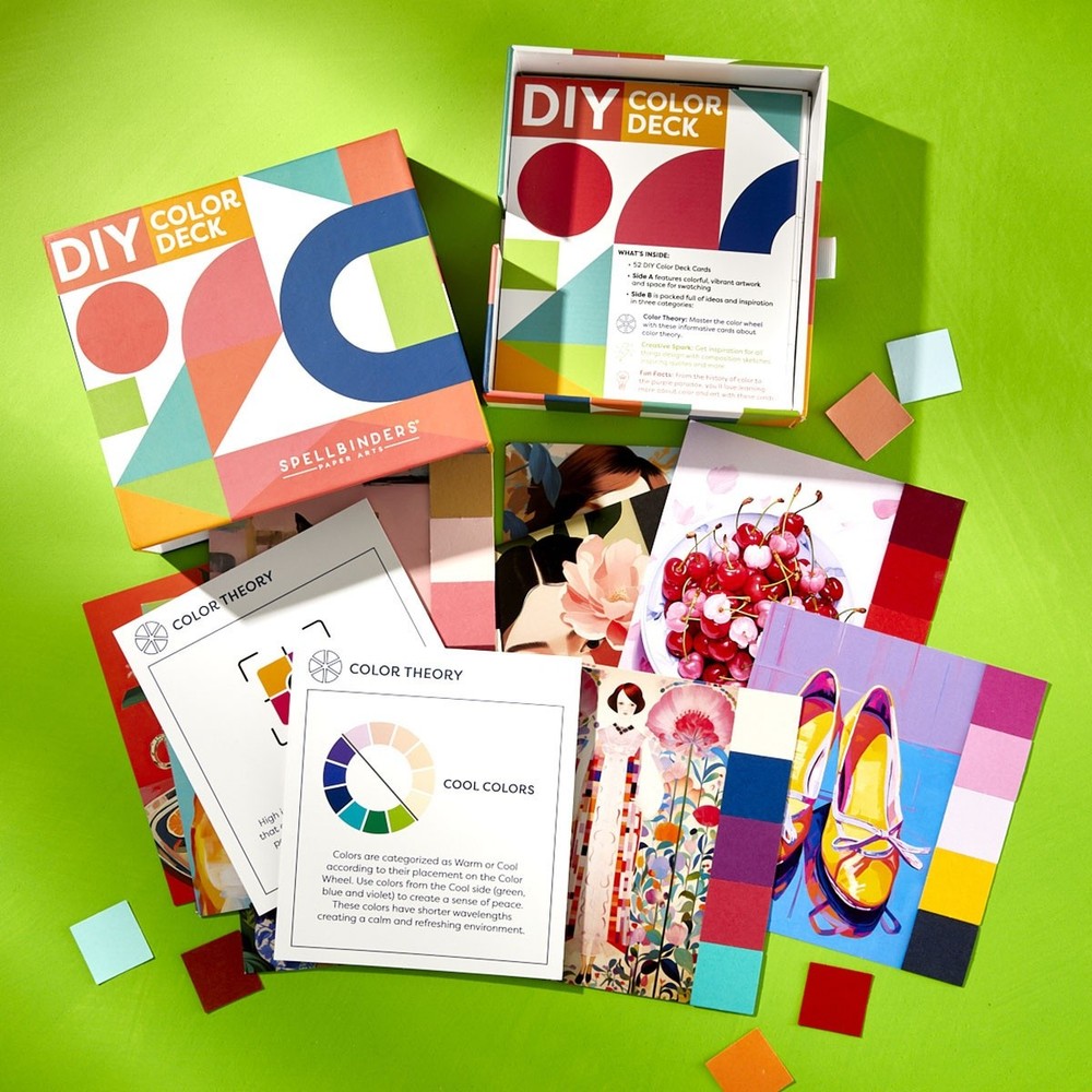 Spellbinders DIY Color Deck System-53 Cards