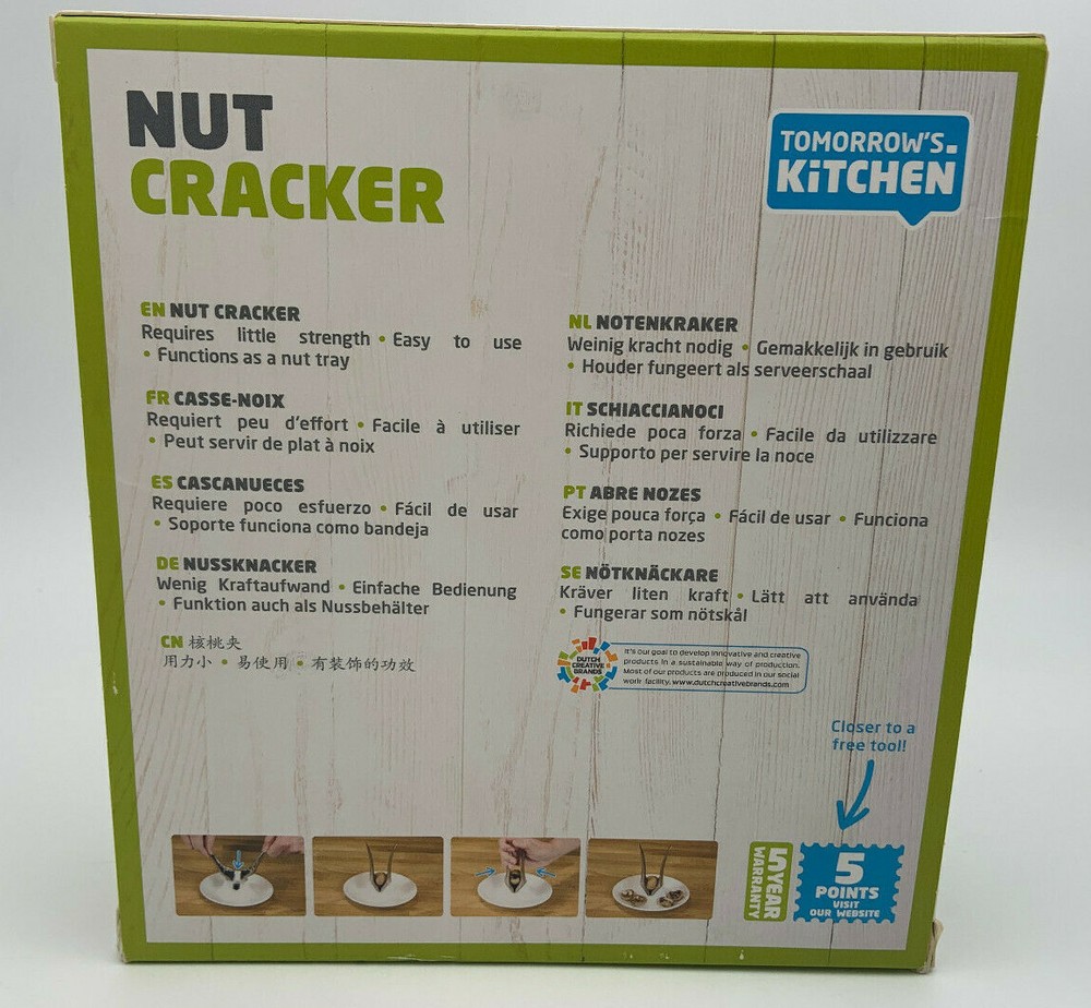 Tomorrow's Kitchen Nut Cracker Serving Dish NIB