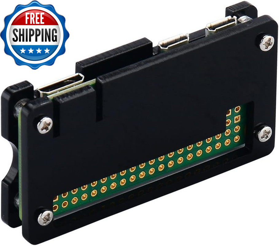 Raspberry Pi Zero 2 Case Raspberry Pi Zero Case Kit with Pi Zero Heatsink...