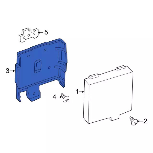 Genuine Ford Blind Spot Detection System Warning Sensor Bracket HS7Z-14D189-A