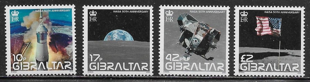 Gibraltar Scott #'s 1157a-d MNH