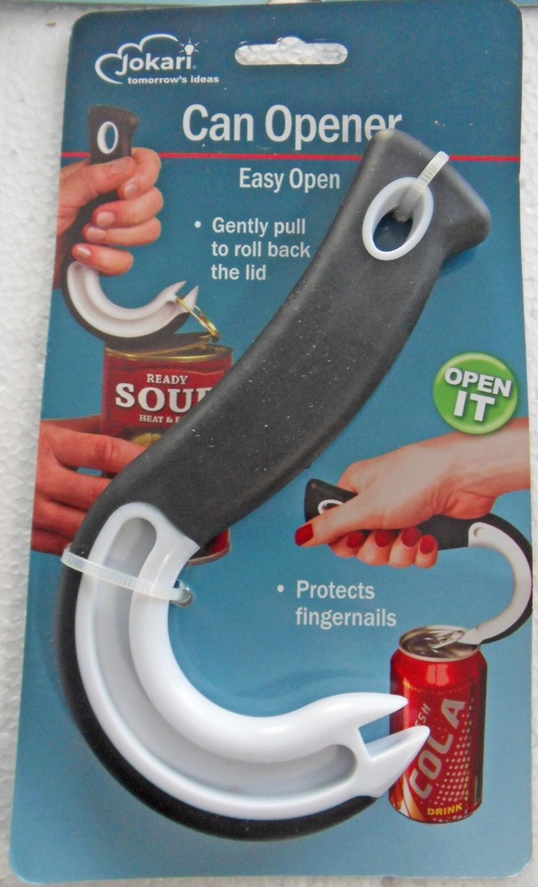 3 New Jokari Ring Pull Can Openers- Easy Open Ring Pull Cans Free US Shipping