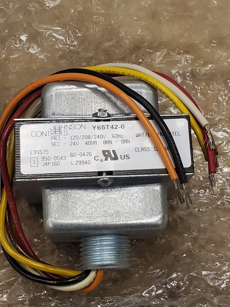 Johnson Controls Y65T42-0 Class 2 Transformer