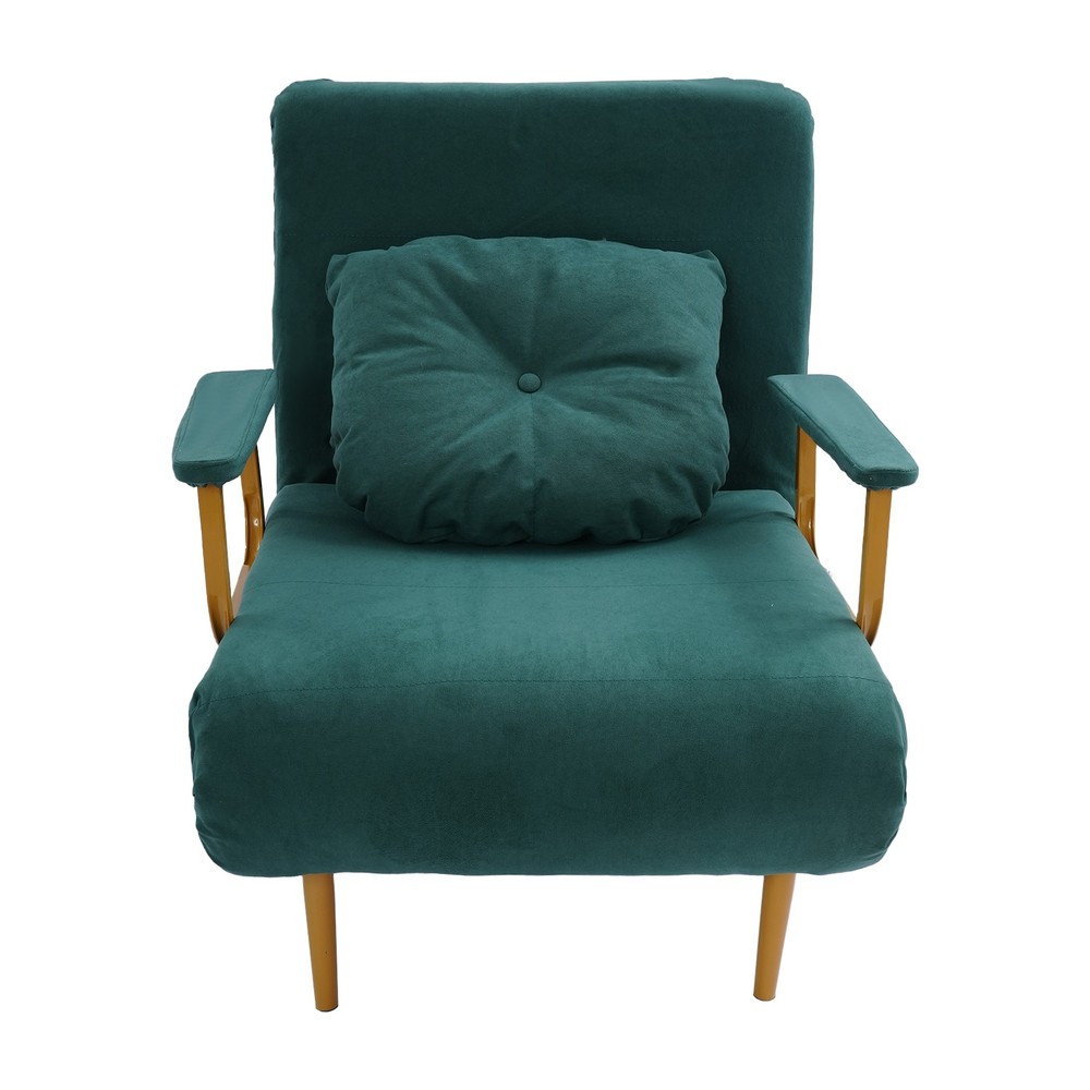 Convertible Sofa Bed with Adjustable Backrest and Stylish Design