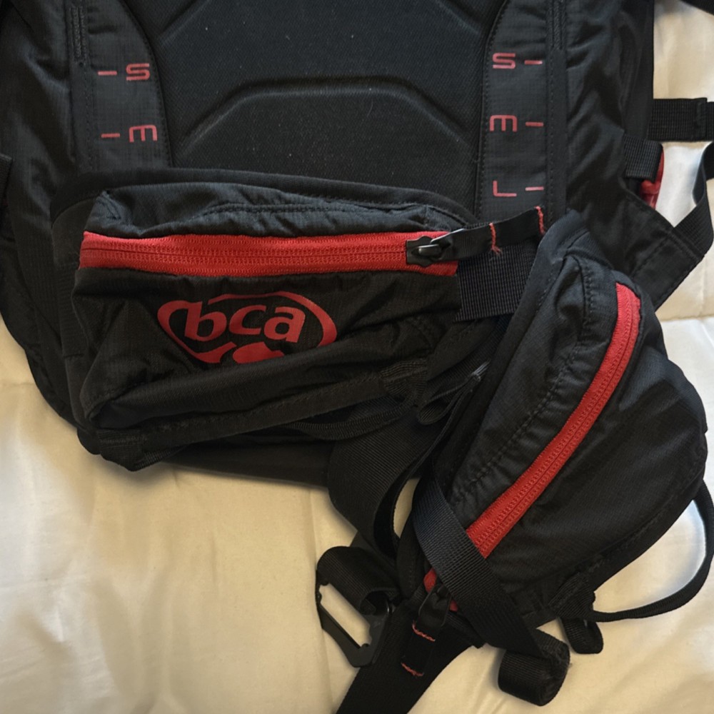 BCA Float 2.0 Float 32 Avalanche Airbag Backpack 32L Black Red Water Resistant