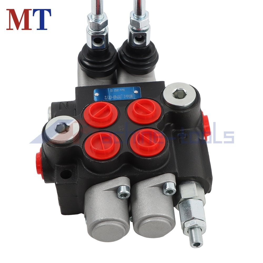 BSPP 2 Spool High-Flow Valve 3600 PSI for Custom Hydraulic Systems