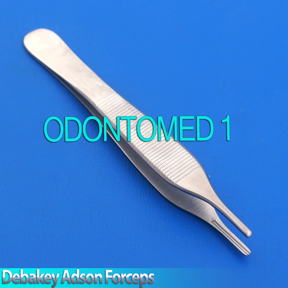 3 DEBAKEY ADSON ATRAUMATIC FORCEPS 4.75" SURGICAL