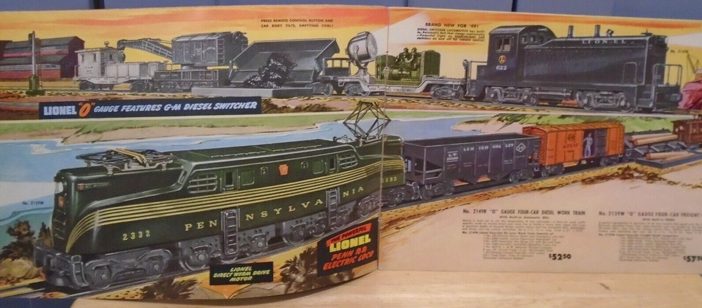 ORIGINAL LIONEL 1949 CATALOG
