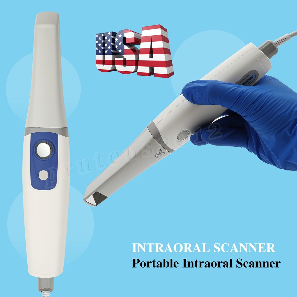 Dental Intra-oral Scanner 3D With Software w/Scanning Software Fast Scan