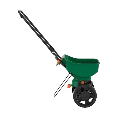 Scotts Turf Builder EdgeGuard Mini Broadcast Spreader - Single Pack, Green