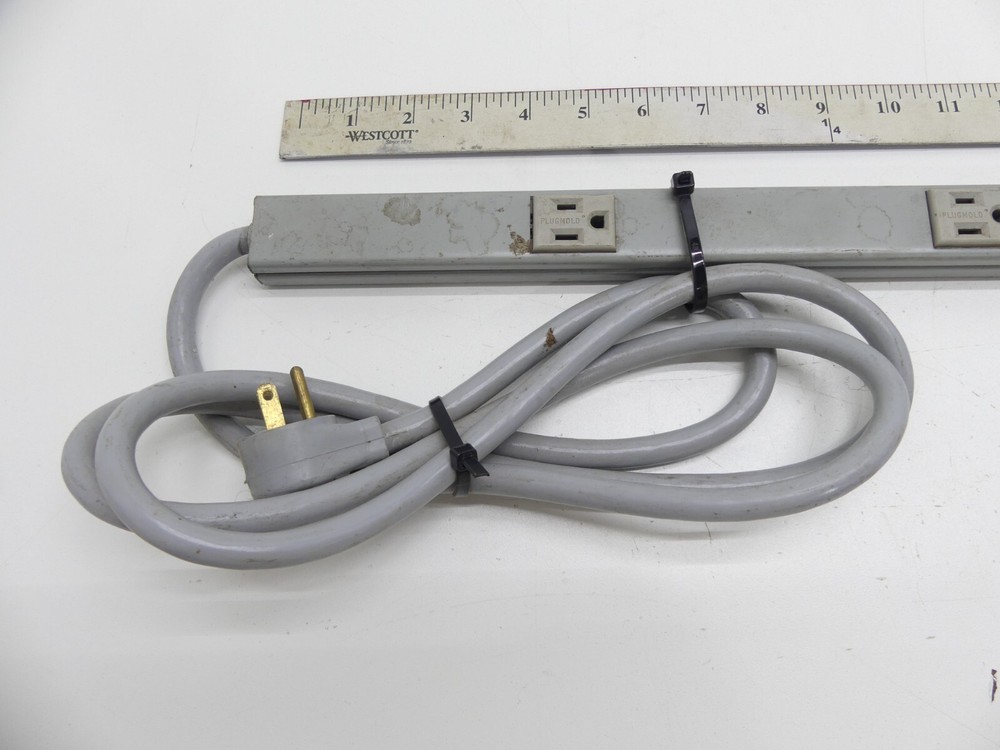 40" Office Power Strip w/ 6 Plugs