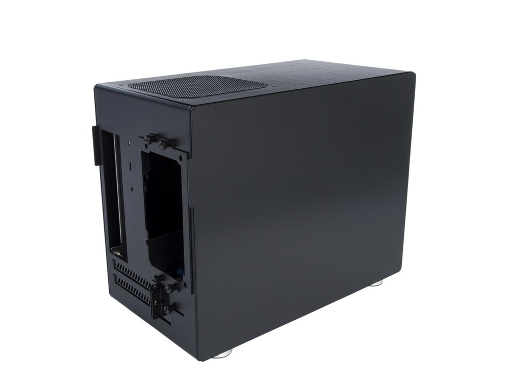 Computer Case By Integer Computers Black Aluminum Model B-18