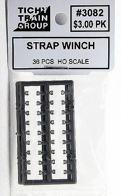 Tichy Trains 3082 HO Scale Strap Winch -- pkg(36)