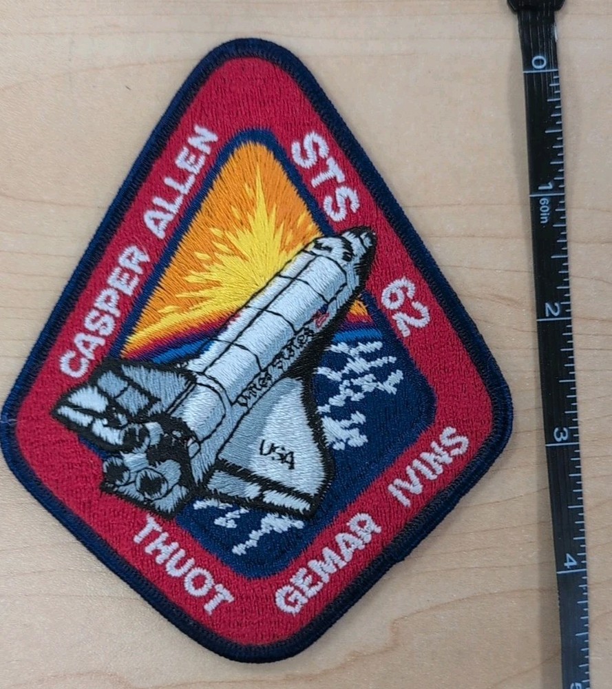  NASA STS-62, 16th Columbia Flight Space Shuttle Patch, 1994 
