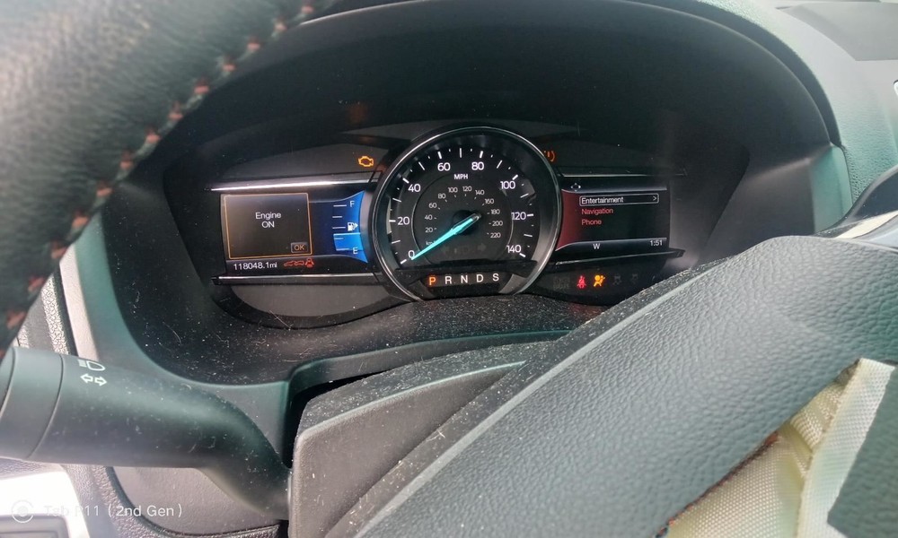 EXPLORER  2016 Speedometer 802548