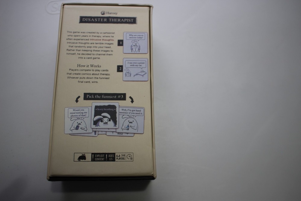 HAROSY DISASTER THERAPIST CARD GAME
