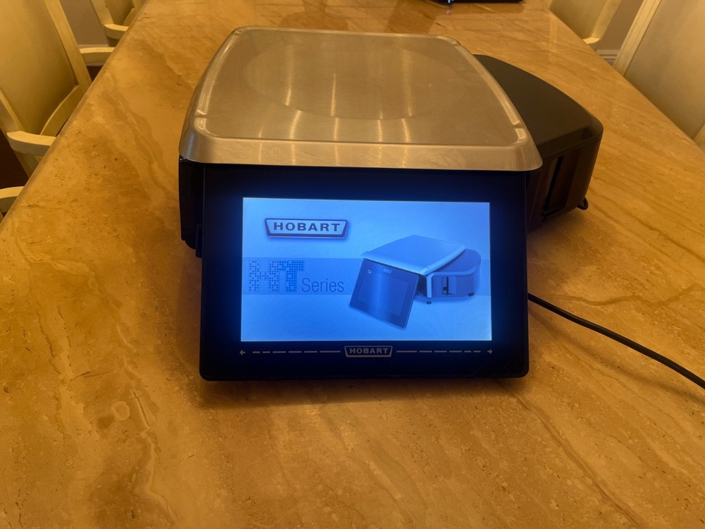Hobart HTi Scale With Printer, Used Operator Screen & No Customer Display